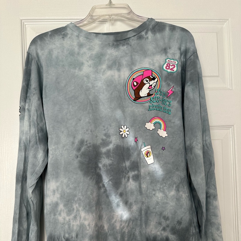 Bocces Tie Dye long sleeve shirt